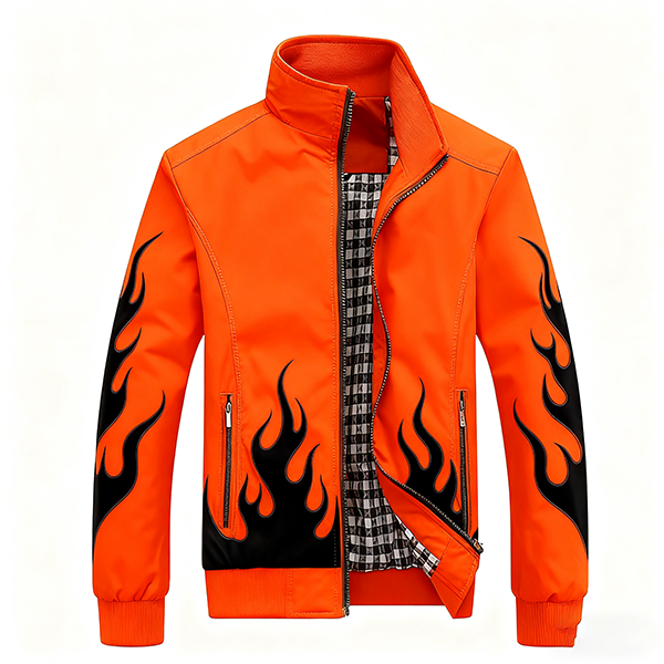 Men's Fall Outdoor Bomber Jacket - Autumn Casual Fashion Slim Lightweight Daily Stylish Overcoat