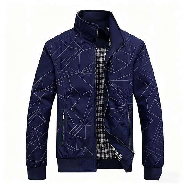 Casual Slim Men's Bomber Jacket - Autumn Fashion Lightweight Fall Outdoor Daily Versatile Overcoat