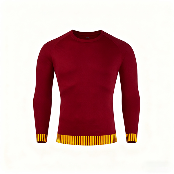 Men's Athletic Base Layer Compression - Lightweight Quick Dry Moisture-Wicking Long Sleeve